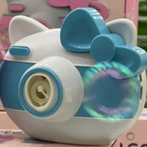 دستگاه حباب ساز دوربینی طرح کیتی Cute Cat Bubble Machine-اسباب بازی